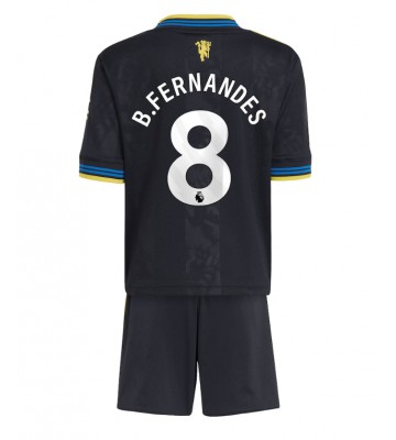 Manchester United Bruno Fernandes #8 Replika Tredje Tröja Barn 2025-26 Kortärmad (+ Korta byxor) Manchester United Bruno Fernandes #8 Replika Tredje Tröja Barn 2025-26 Kortärmad (+ Korta byxor)